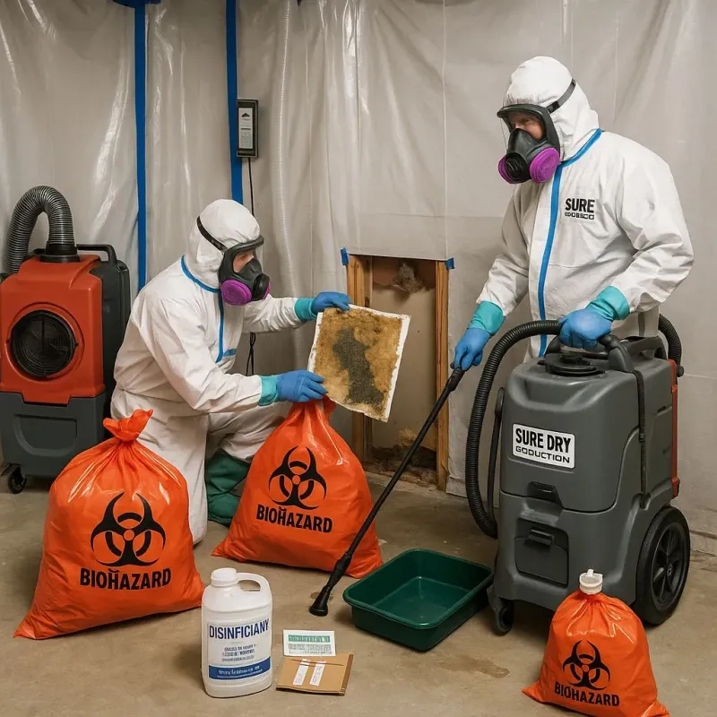 Contaminated Water Handling Protocols process in Lee, MA