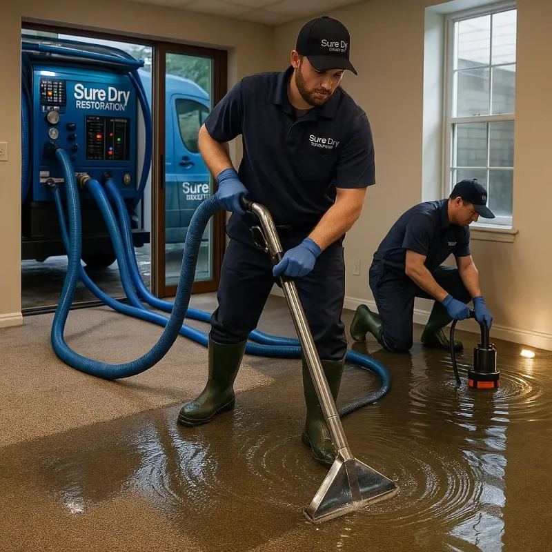 Water Extraction and Removal process in Lee, MA